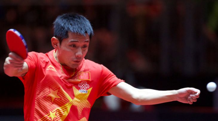 日本队鏖战中国队,张继科关键制胜 日本队鏖战中国队,张继科关键制胜